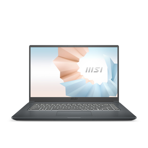 Laptop MSI Modern 15 A5M-261PL, 15.6", AMD Ryzen 5, 8GB RAM, 256GB SSD, AMD Radeon Graphics, i hirtë