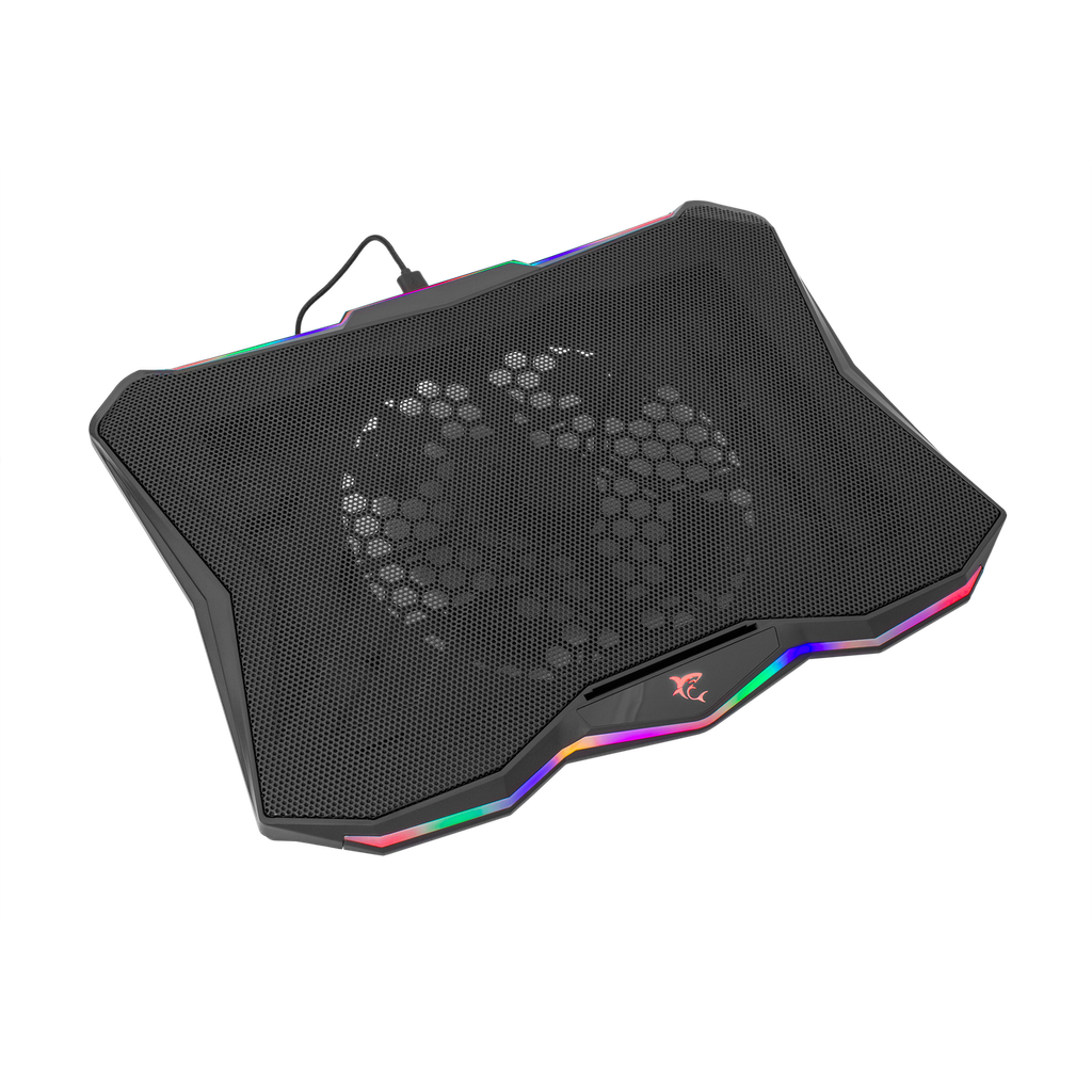 Mbajtëse ftohëse për laptop White Shark Glacier GCP-03, 17.3", e zezë