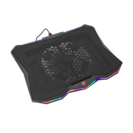 Mbajtëse ftohëse për laptop White Shark Glacier GCP-03, 17.3", e zezë Mbajtëse ftohëse për laptop White Shark Glacier GCP-03, 17.3", e zezë