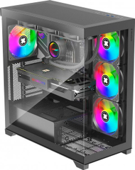 Kuti kompjuteri Xilence Gleam XG171, ATX, e zezë