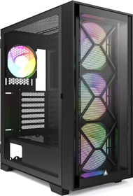 Kasë Montech AIR 1000 Premium, e zezë, Midi Tower