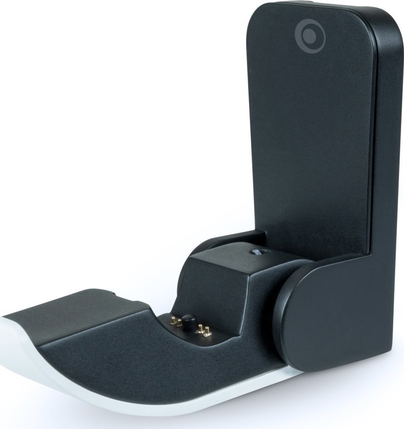 Stendë vertikale Nacon për PS5, me karikues DualSense, me port USB A, e zezë