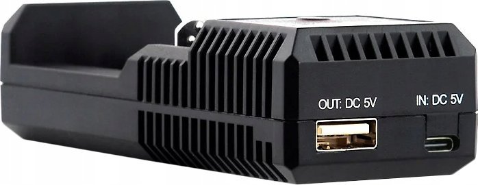 Karikues baterish EverActive UC-100C, Li-ion dhe Ni-MH, funksion power bank, i zi