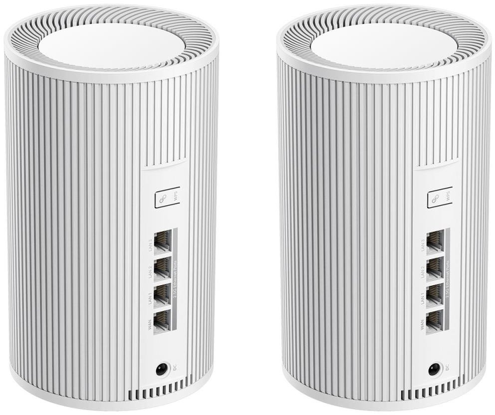 Sistem mesh WiFi Cudy M11000, Tri Band WiFi 7 BE11000, 10 Gbps, i bardhë