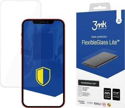 Mbrojtës ekrani 3MK FlexibleGlass Lite për Motorola Edge 2022, 0.16mm, xham hibrid transparent