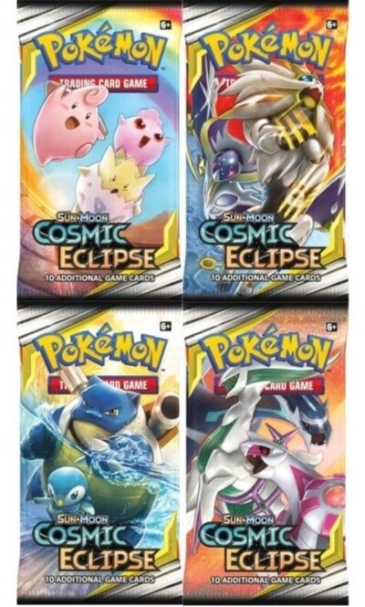 Lojë me karta Pokémon TCG: Cosmic Eclipse - Booster (10 karta)