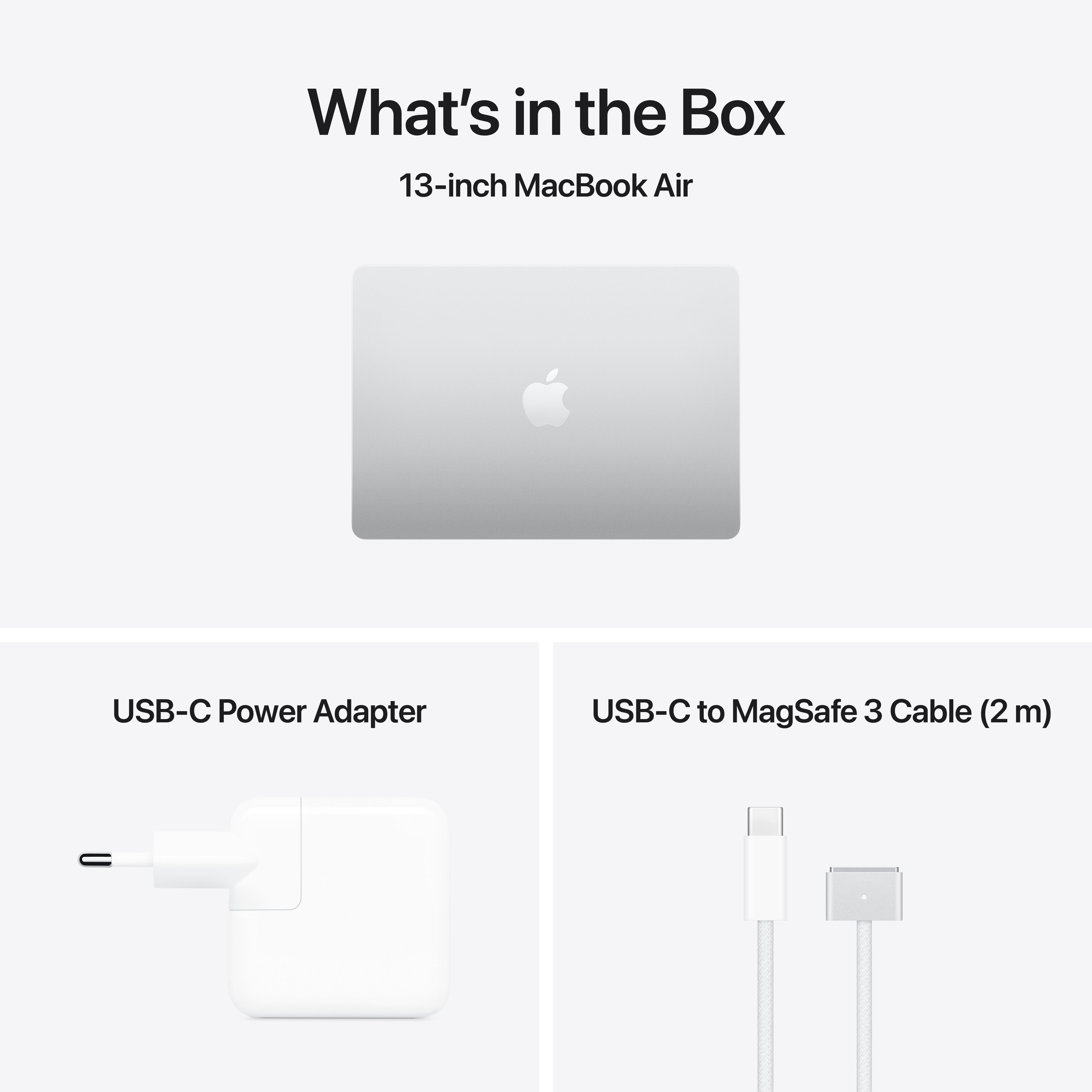 Apple Macbook Air, 13.6", M5 10-core, 16GB, 1TB, 10-core GPU, Silver