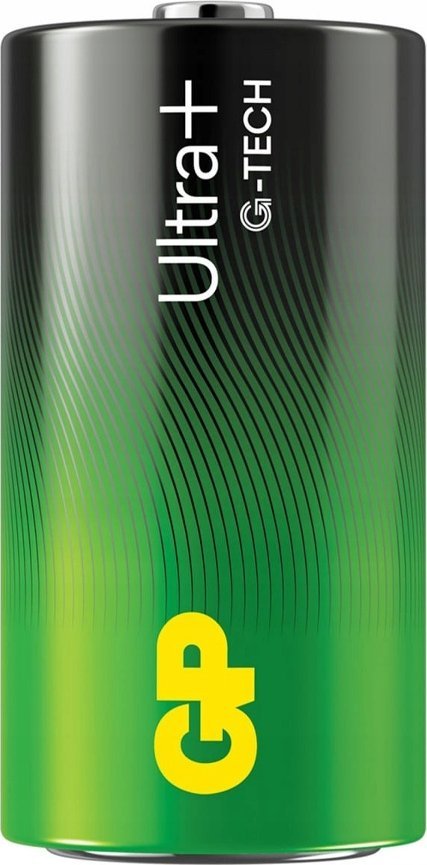 Bateri alkaline GP Ultra Plus D, 1.5V, paketë 2 copë