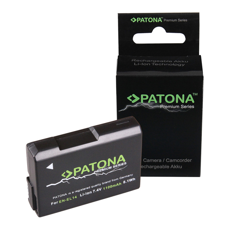 PATONA Premium Battery f. Nikon EN-EL14