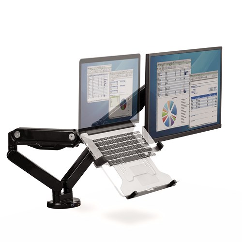 Mbajtëse laptopi Fellowes Platinum Series, 10-17", 4.5kg, e zezë