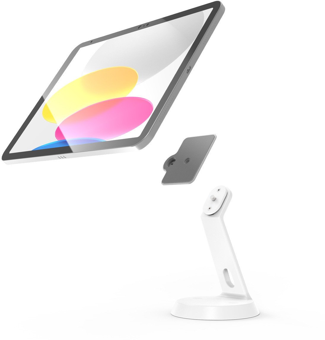 Mbajtëse universale për tablet Compulocks GlideTab, deri 11", alumini, kundër vjedhjes, argjendtë