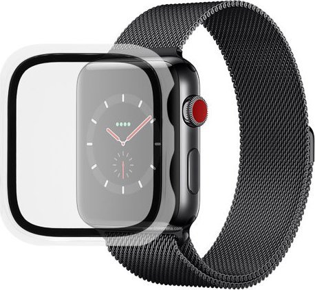 Mbrojtëse smartwatch 4smarts Full Body, për Apple Watch 7 41mm, me xham të temperuar, transparente