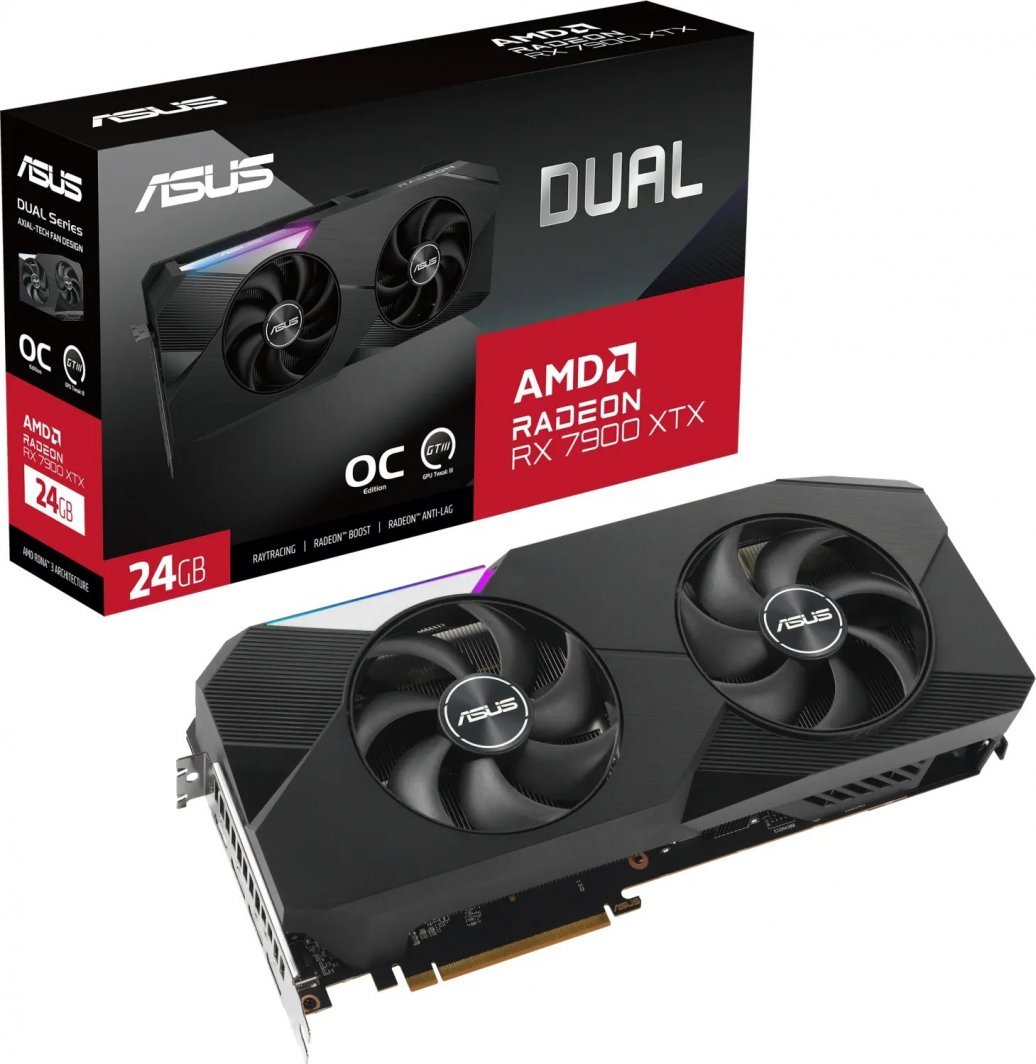 Графичка картичка Asus Dual Radeon RX 7900 XTX OC 24GB GDDR6