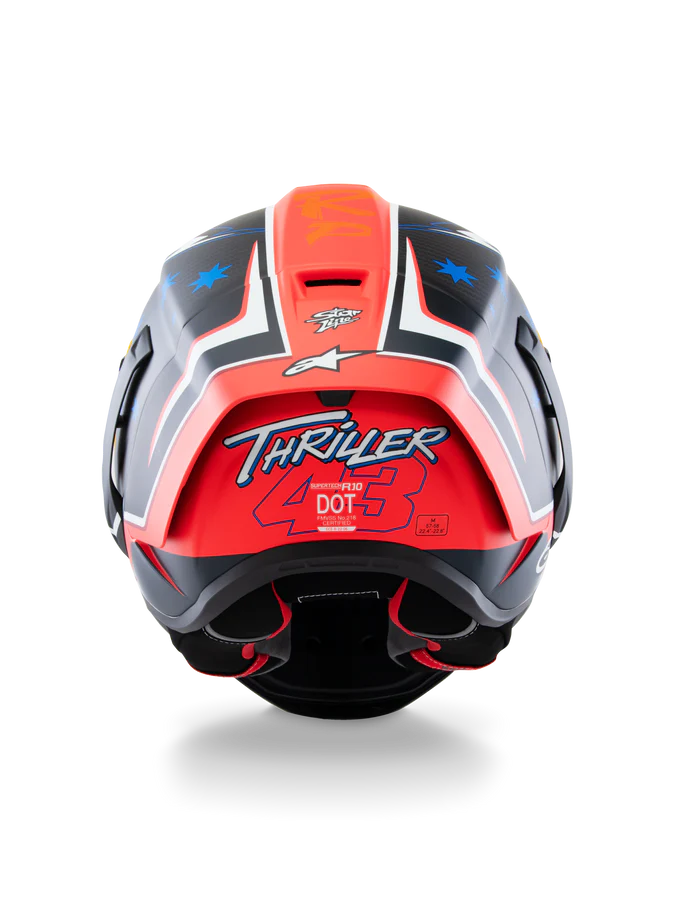 Helmetë moto Alpinestars Supertech R10, karbon kompozit, sportive, e zezë