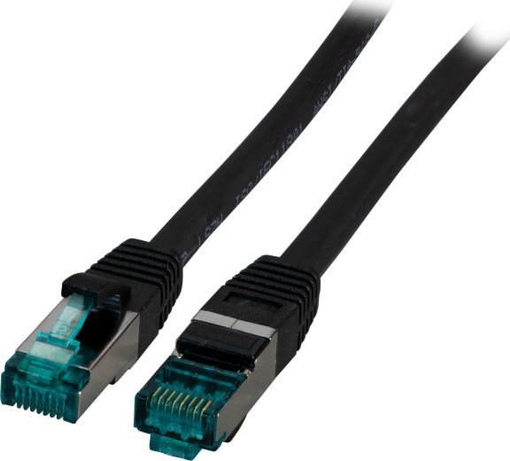 Kabllo rrjeti EFB Elektronik MK6001.50B, Cat6a S/FTP, 50 m, e zezë