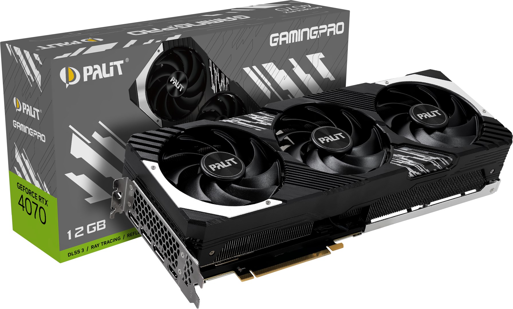 Kartë grafike PALiT NVIDIA GeForce RTX 4070, 12 GB GDDR6X, NED4070019K9-1043A