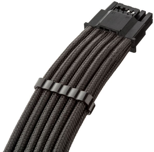 Kabllo energjie CableMod PRO ModMesh RT 12VHPWR, 12V-2x6 në 12V-2x6, për ASUS Seasonic Phanteks, e zezë