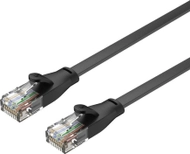 Kabllo rrjeti Unitek Flat UTP Ethernet, Cat6, 15m, e zezë