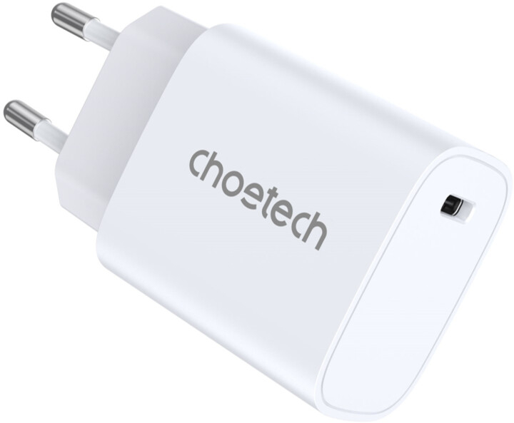 Karikues Choetech Q5004, USB-C, PD, 20W, i bardhë