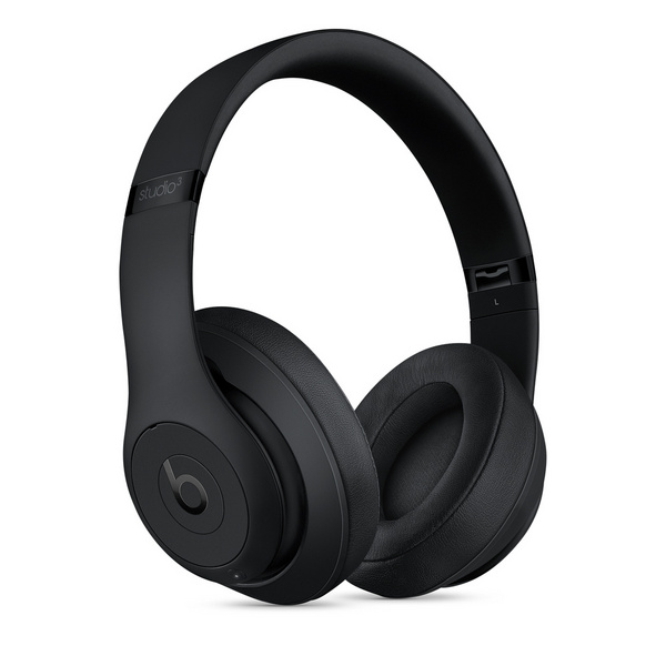 Apple Beats Studio3 Wireless Over-Ear Headphones, Matte Black