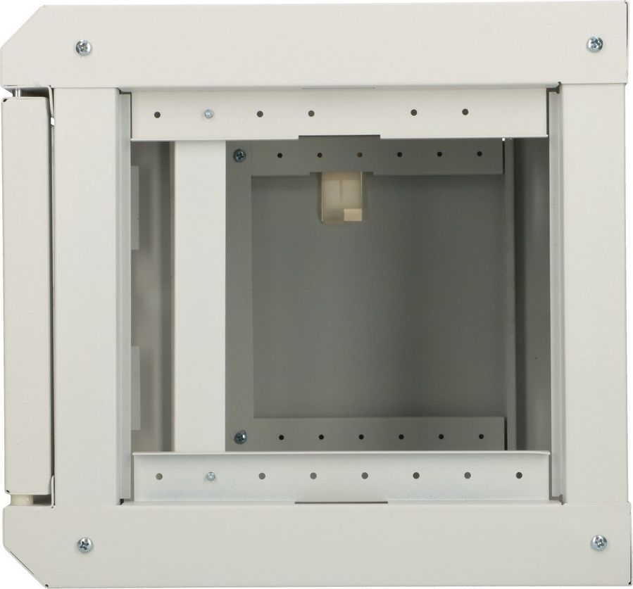 Kabinet muror rrjeti ExtraLink 10" 4U EX.14466, çelik, me derë xhami, gri