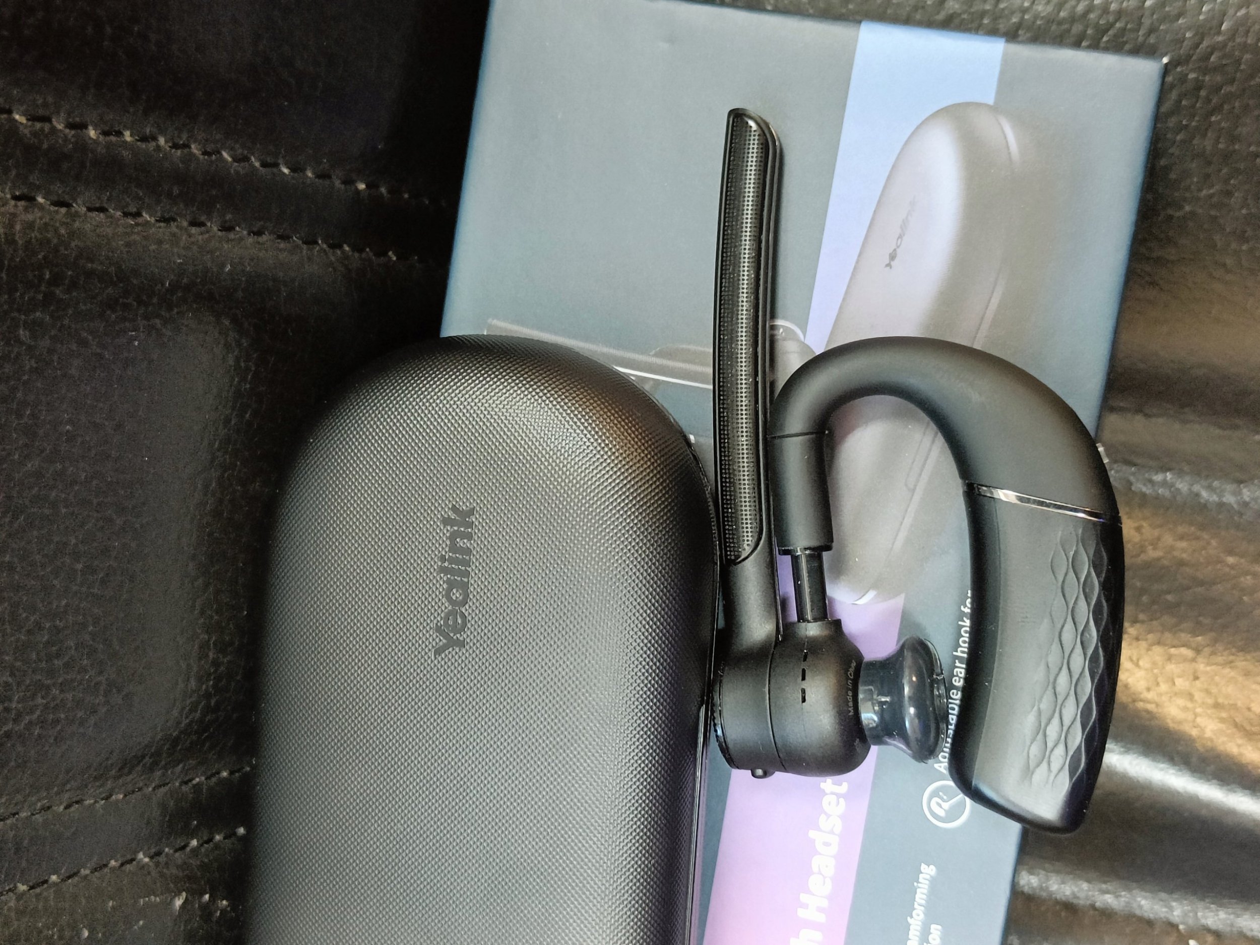 Kufje wireless Yealink BH71, Bluetooth, me mikrofon, të zeza