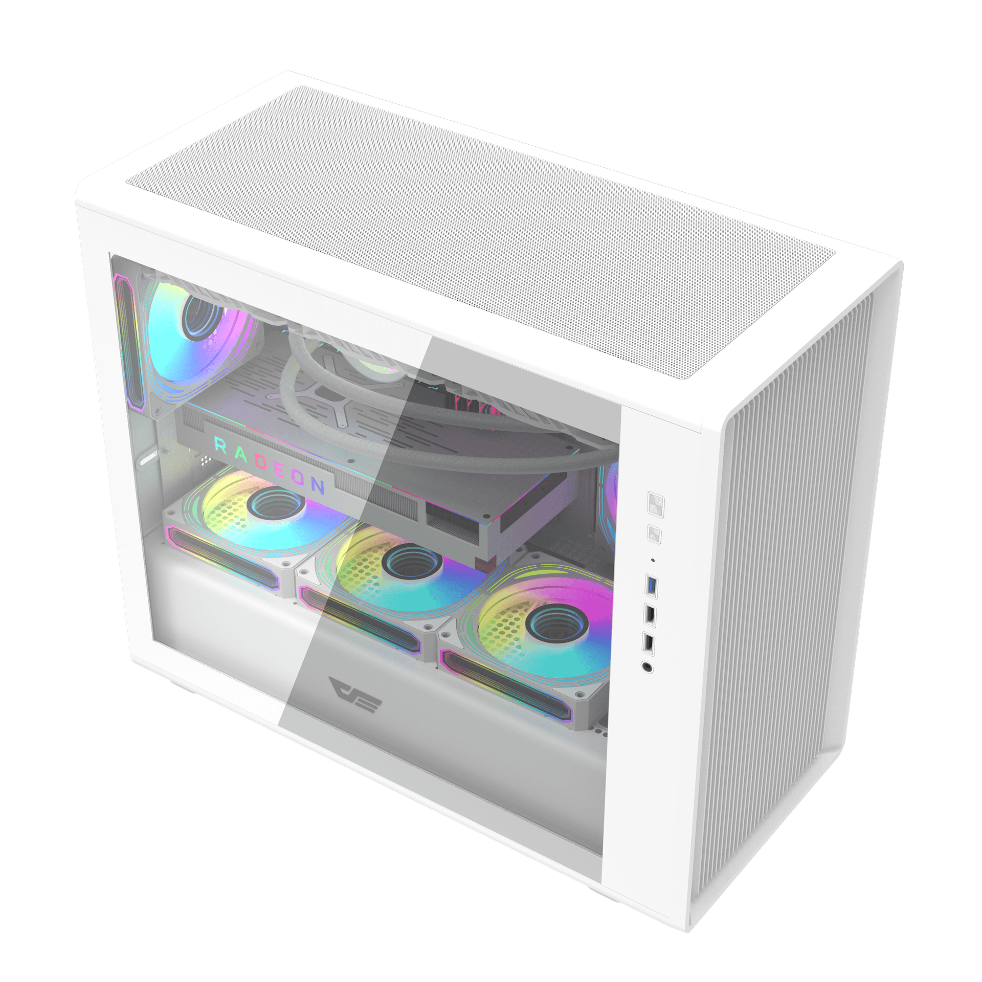 Kasë Darkflash DB460M, M-ATX, e bardhë