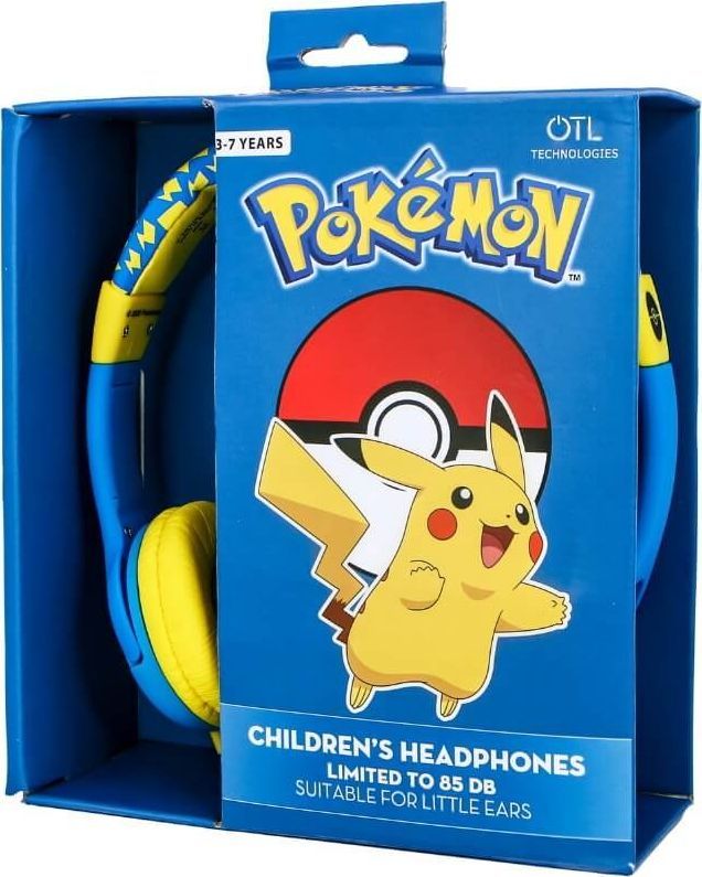 Kufje OTL Kids Pokemon Pikachu, të verdha/ të kaltra