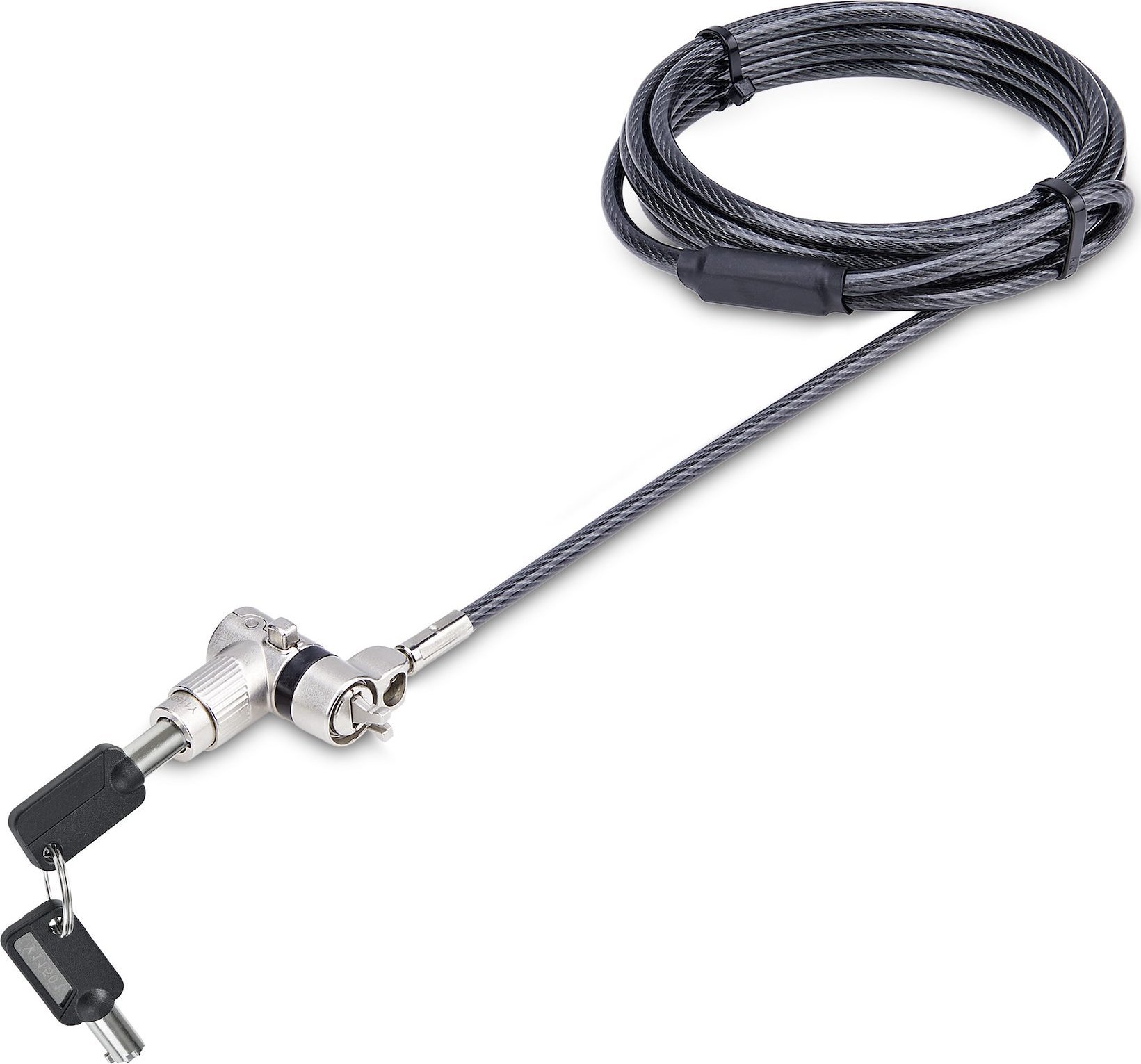 Kabllo sigurie laptopi StarTech.com Universal, 2m, çelik kundër prerjes, me çelës