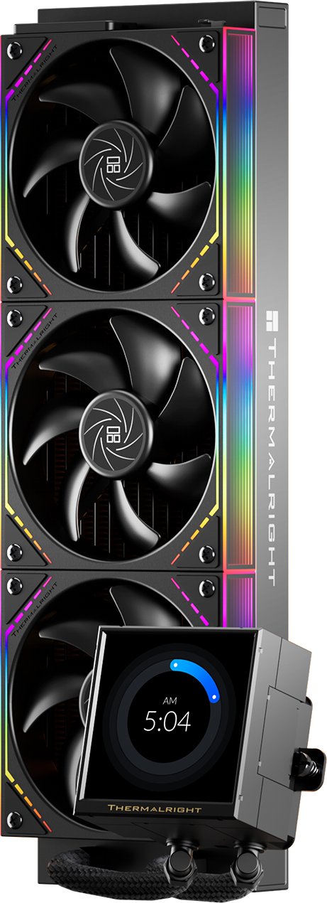 Ftohës likuid procesori Thermalright Peerless Vision 360 ARGB, radiator 360 mm, ARGB, i zi