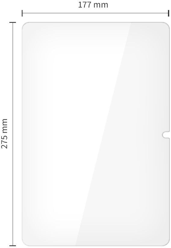 Заштитно стакло Tech-Protect Glass Fit+, за Xiaomi Redmi Pad Pro 12.1, 2 парчиња, проѕирно