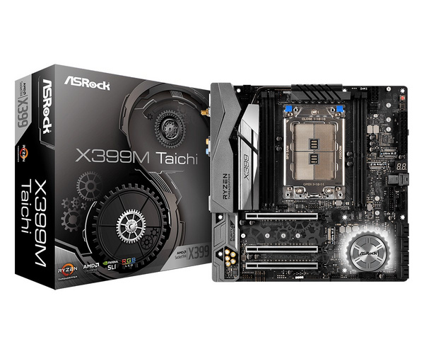 Pllakë amë Asrock X399M Taichi AMD X399 Socket TR4 micro ATX