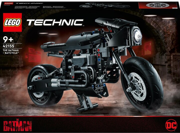 Set LEGO® Technic 42155 THE BATMAN - BATCYCLE™, 641 pjesë
