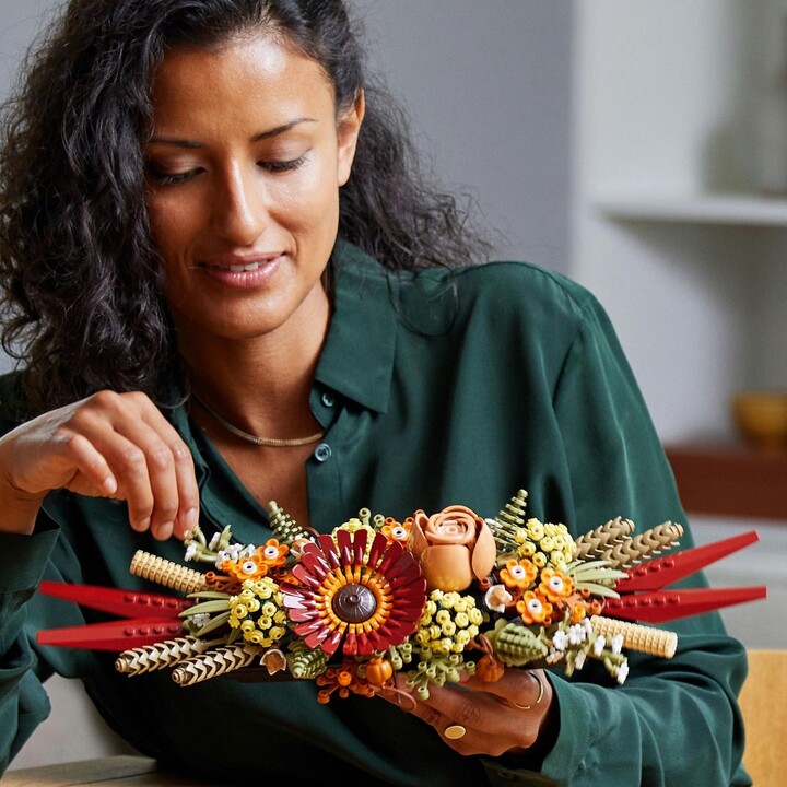 Set LEGO® Icons 10314 Dried flower decoration, 812 pjesë