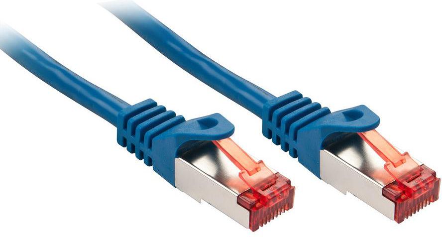 Kabllo rrjeti Lindy Patchcord, Cat.6 S/FTP, 5m, e kaltër