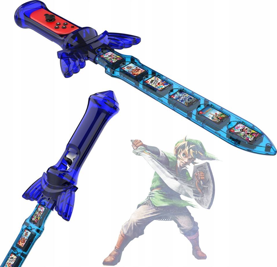Shpatë JYS për Nintendo Switch The Legend of Zelda NS219, e kaltër