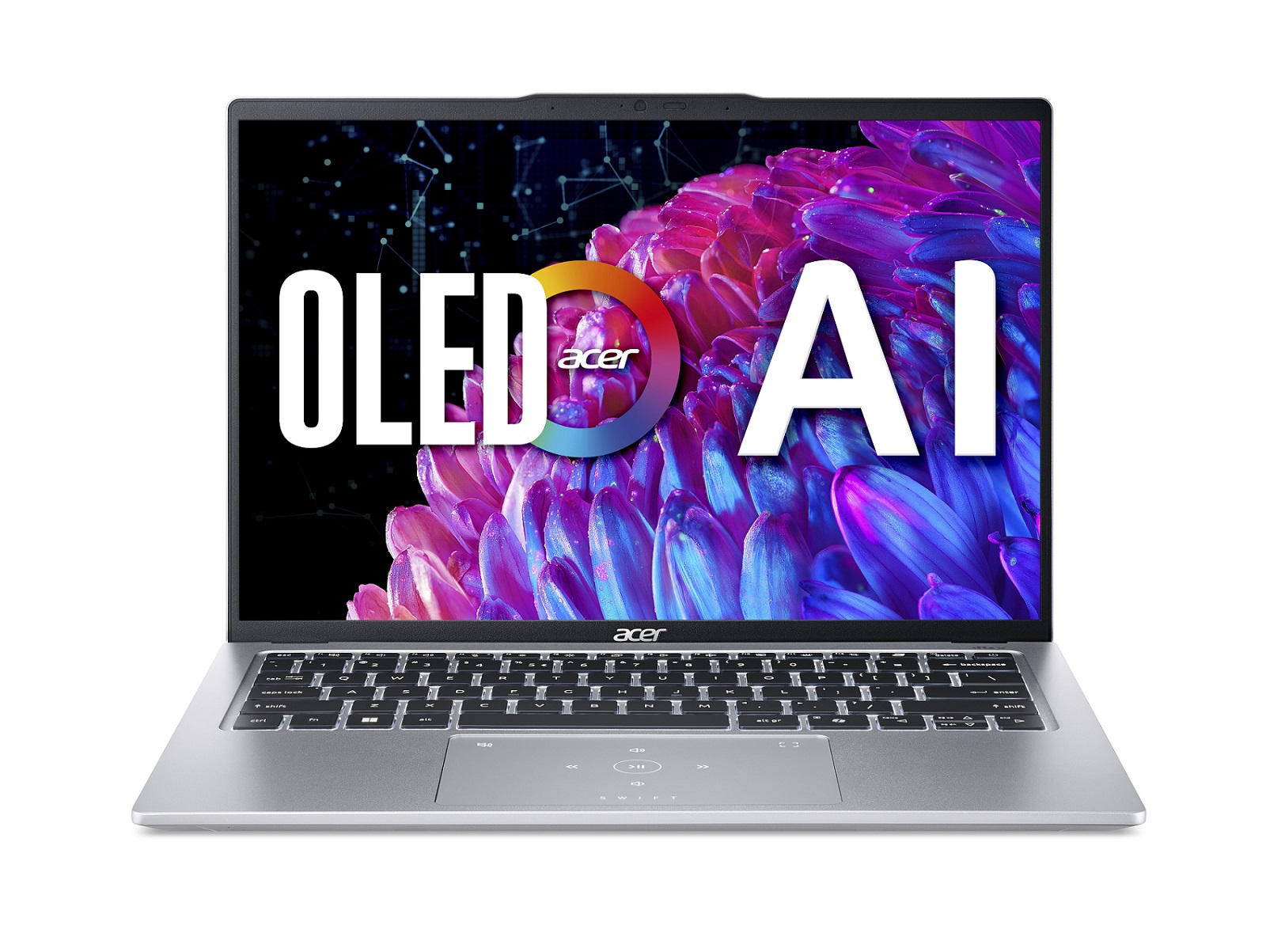 Laptop Acer Swift Go 14 SFG14-73-77RA, 14", Intel Core Ultra 7 155H, 32GB RAM, 1TB SSD, Intel Arc 8-cores, argjendtë
