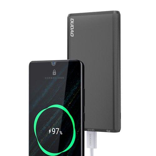Powerbank Dudao K12Pq, 10000mAh, karikim i shpejtë 18W, i bardhë