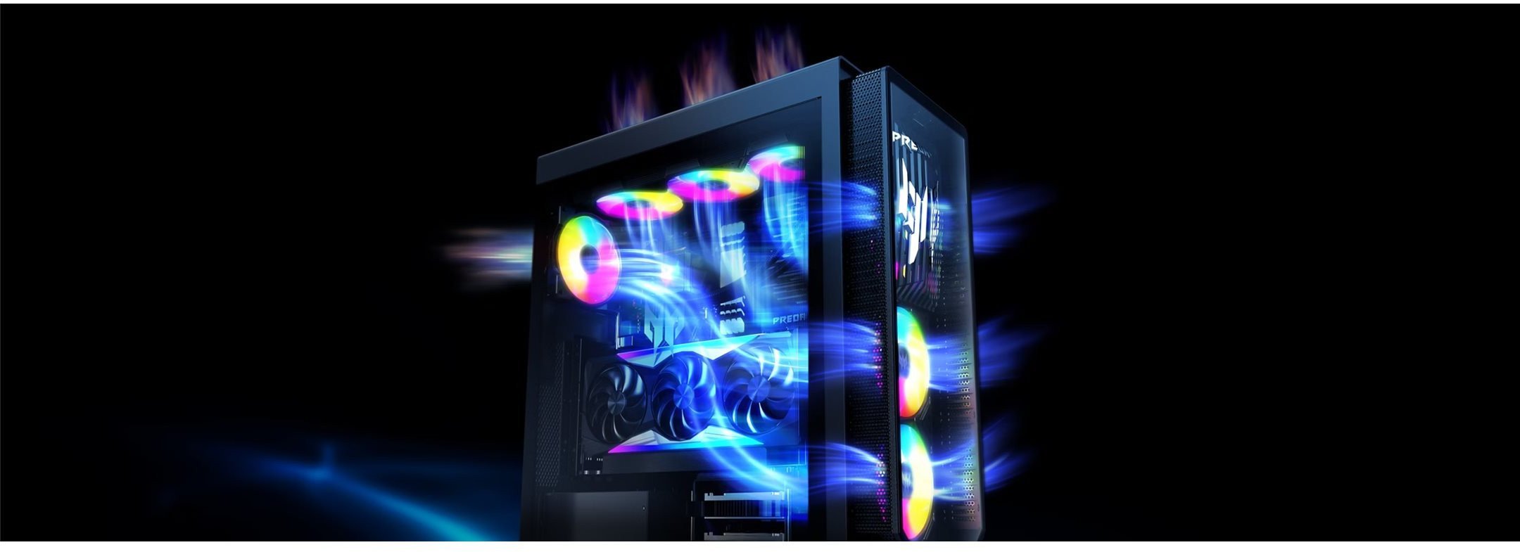 Kompјутер за гејминг Acer Predator Orion 7000 PO7-660, Intel Core Ultra 7, 32GB RAM, црн