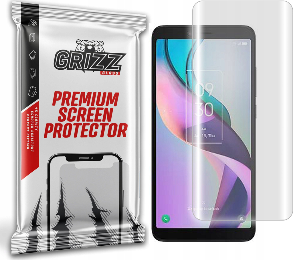 Mbrojtëse ekrani GrizzGlass Hydrofilm, hidrogel për TCL Ion X, transparente