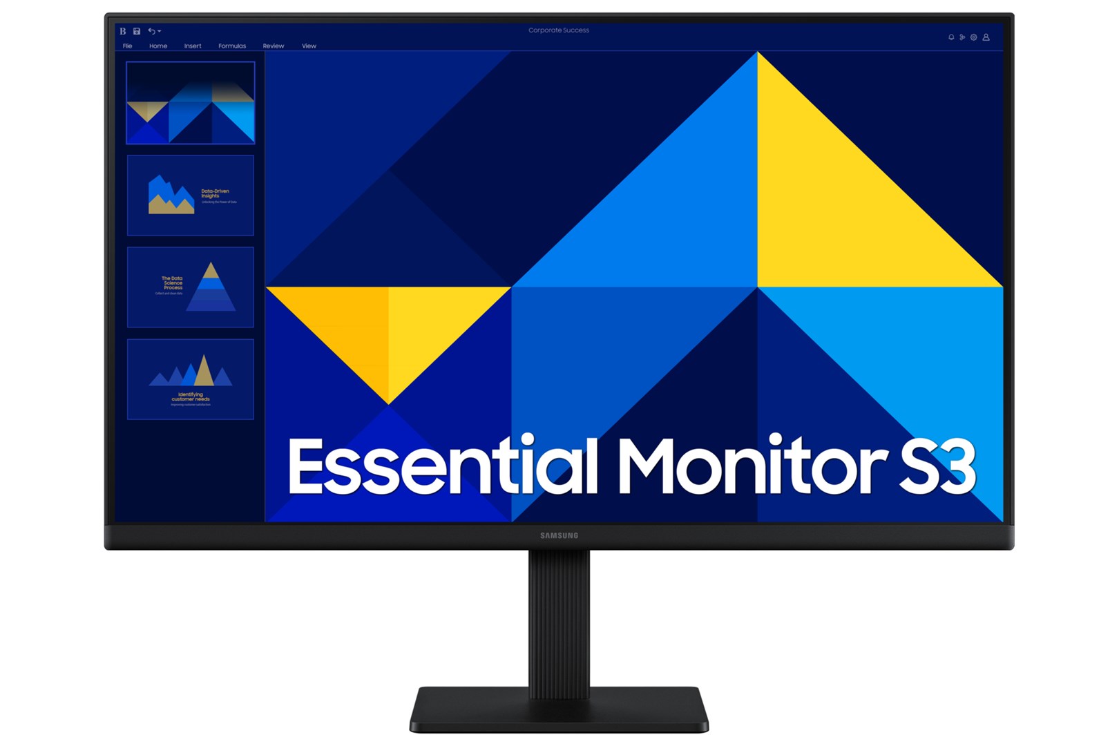 Monitor Samsung LS24D300, 24", 75Hz, 1920x1080, i zi