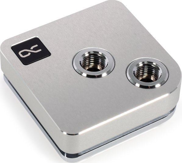 Блок за вода за процесор Alphacool Core 1, универзален LGA1700 AM4 AM5, сребрен