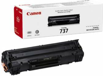 Ngjyrë për printer Canon 737 Original, e zezë