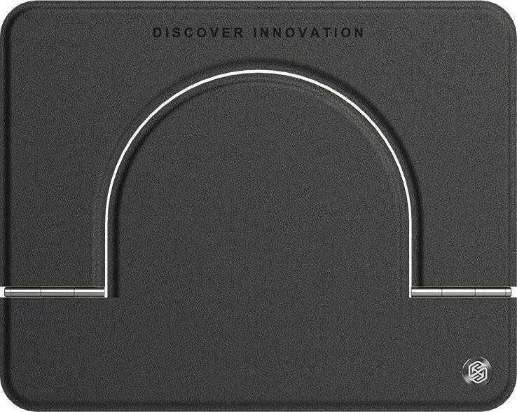 Магнетен држач FlexWing за таблет, прилагодлив агол, кожа, црна