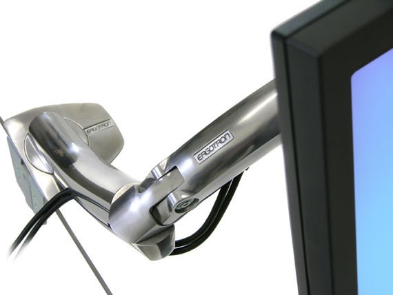 Mbajtëse tavoline për monitor Ergotron MX, 30", e argjendtë