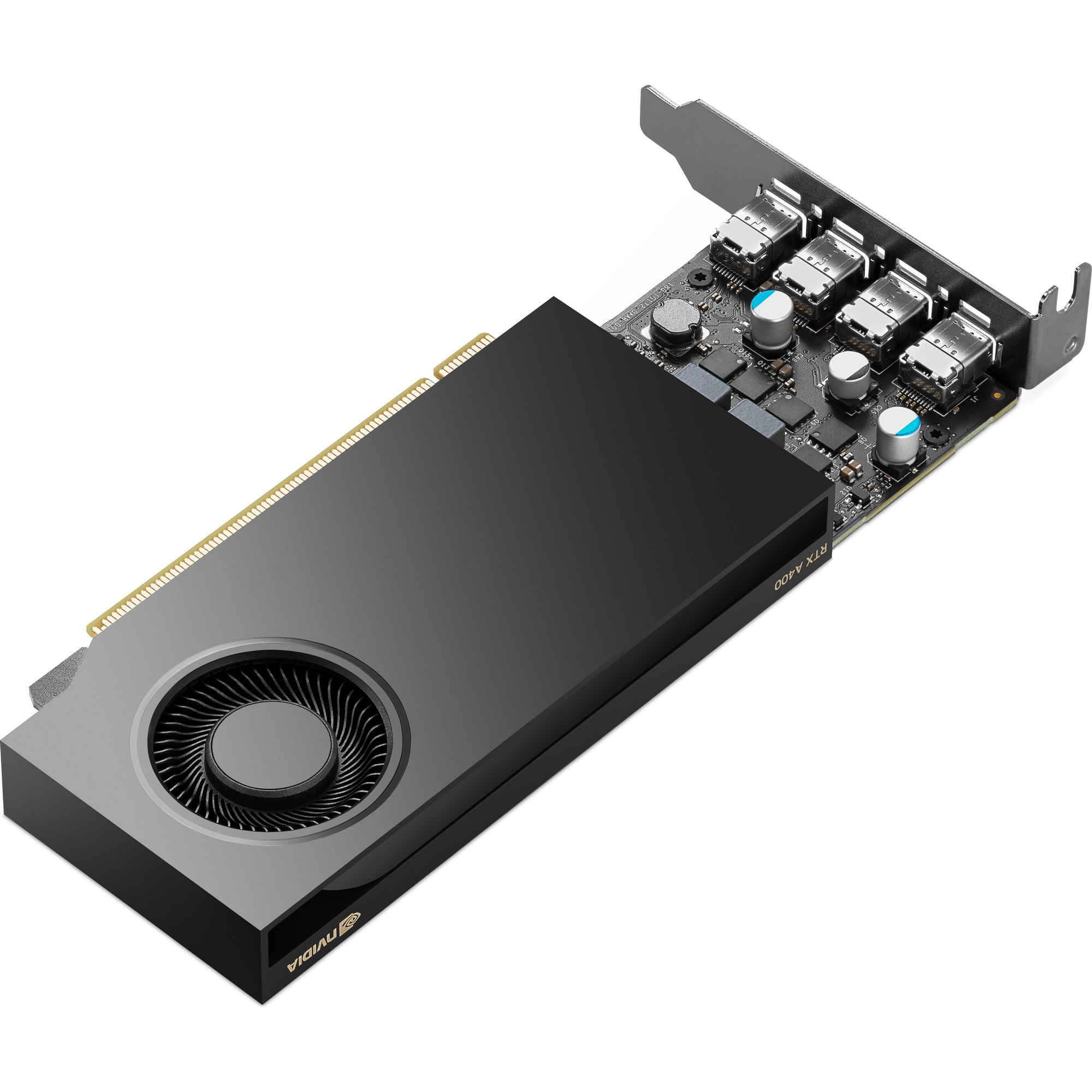 Kartë grafike HP NVIDIA RTX A400, 4GB GDDR6, 4x Mini DisplayPort, e zezë