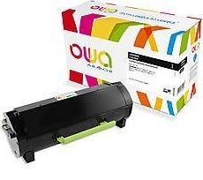 Toner lazer OWA Armor K18133OW, për Lexmark MS MX 317 417 517 617, i zi