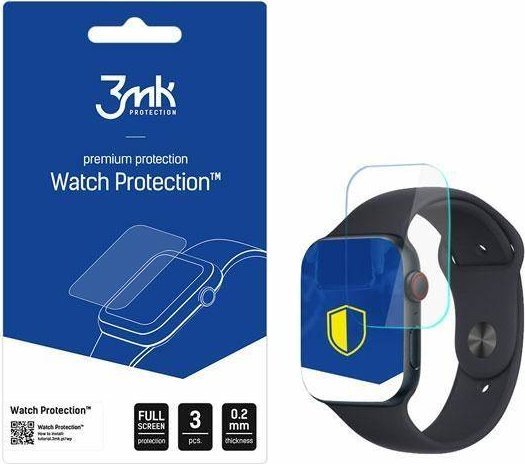 Folie mbrojtëse 3MK ARC Watch për Apple Watch SE 2022 44mm, transparente