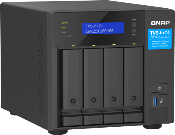 Server NAS QNAP TVS-h474-PT-8G