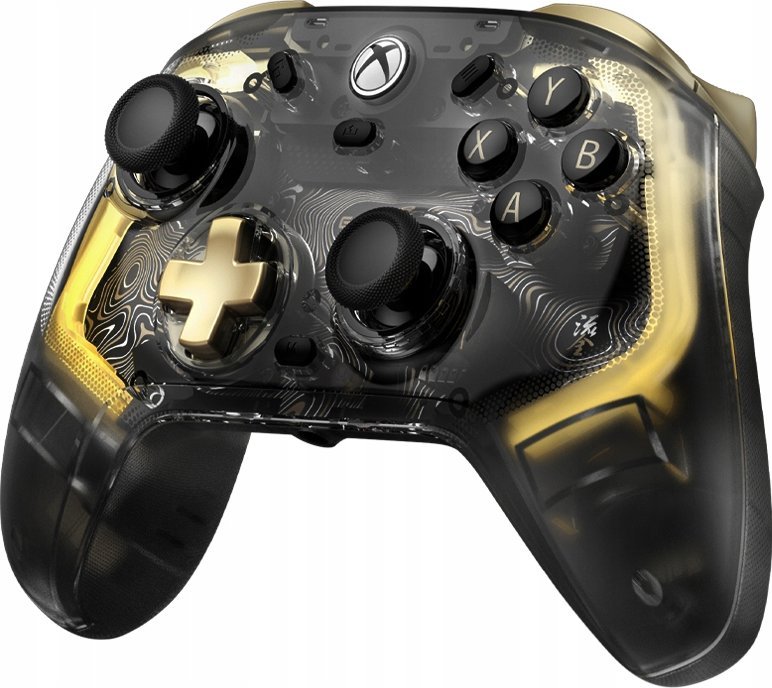 Гејмпад GameSir Kaleid Flux, со кабел, RGB, Hall Effect, црн